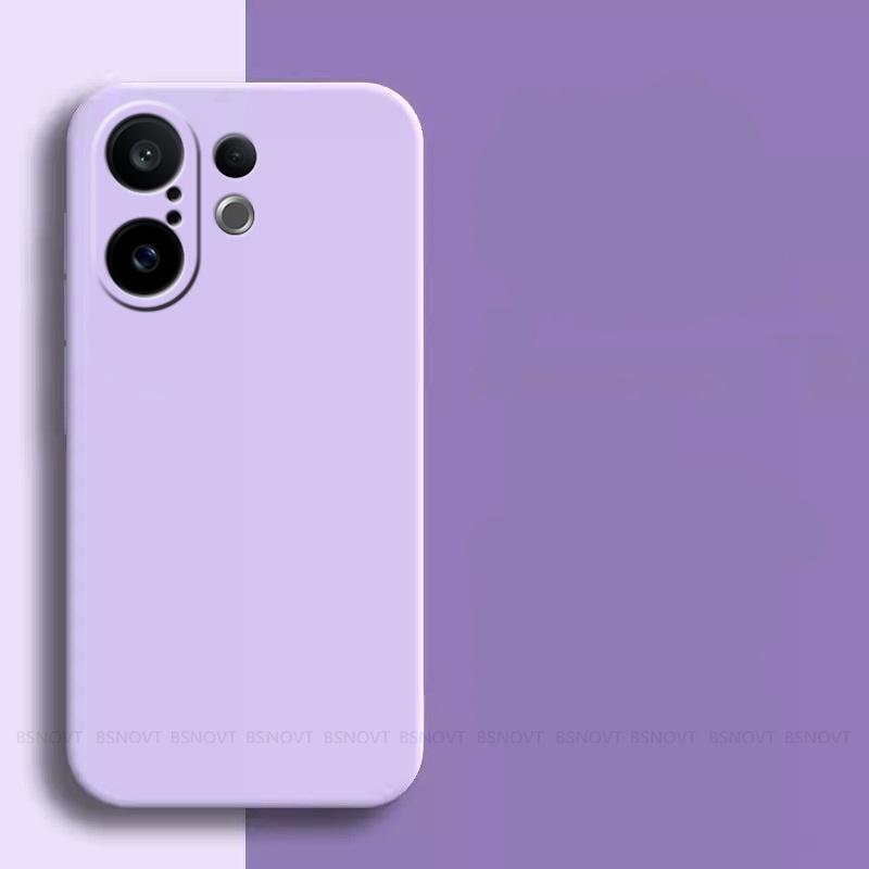 For Vivo X200 FE Case Cover Vivo X200 FE Capa New Back Bumper Shockproof Original Liquid Silicone Fundas Vivo X200 FE Soft Cover