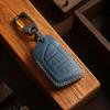 Leather 5 Bottons For Cadillac CT4 CT5 Escalade Cadillac 2019 2020 2021 2022  Car Key Case Shell Fob Cover Keychain Accessories
