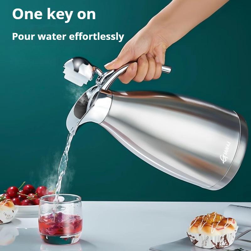 GIANXI Large Capacity Stainless Steel Long-Lasting Thermal Insulation Bottle Household Classic Hot Water Kettle
