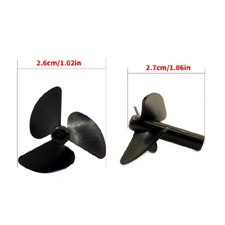 Efficient 3 Blade Boats Propeller Lightweight Construction For Better Motor Response And Control Durability Long Lifespan