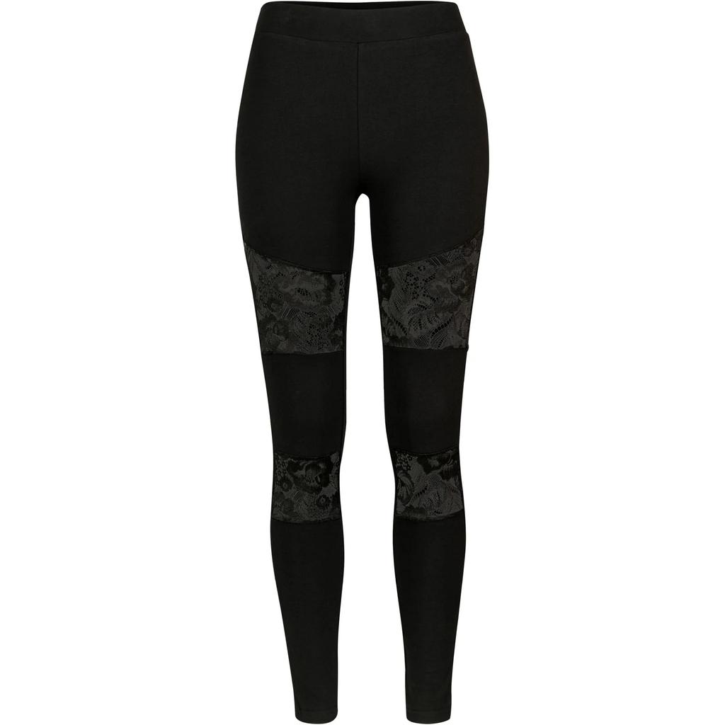 Urban Classics Womens/Ladies Lace Detail Leggings