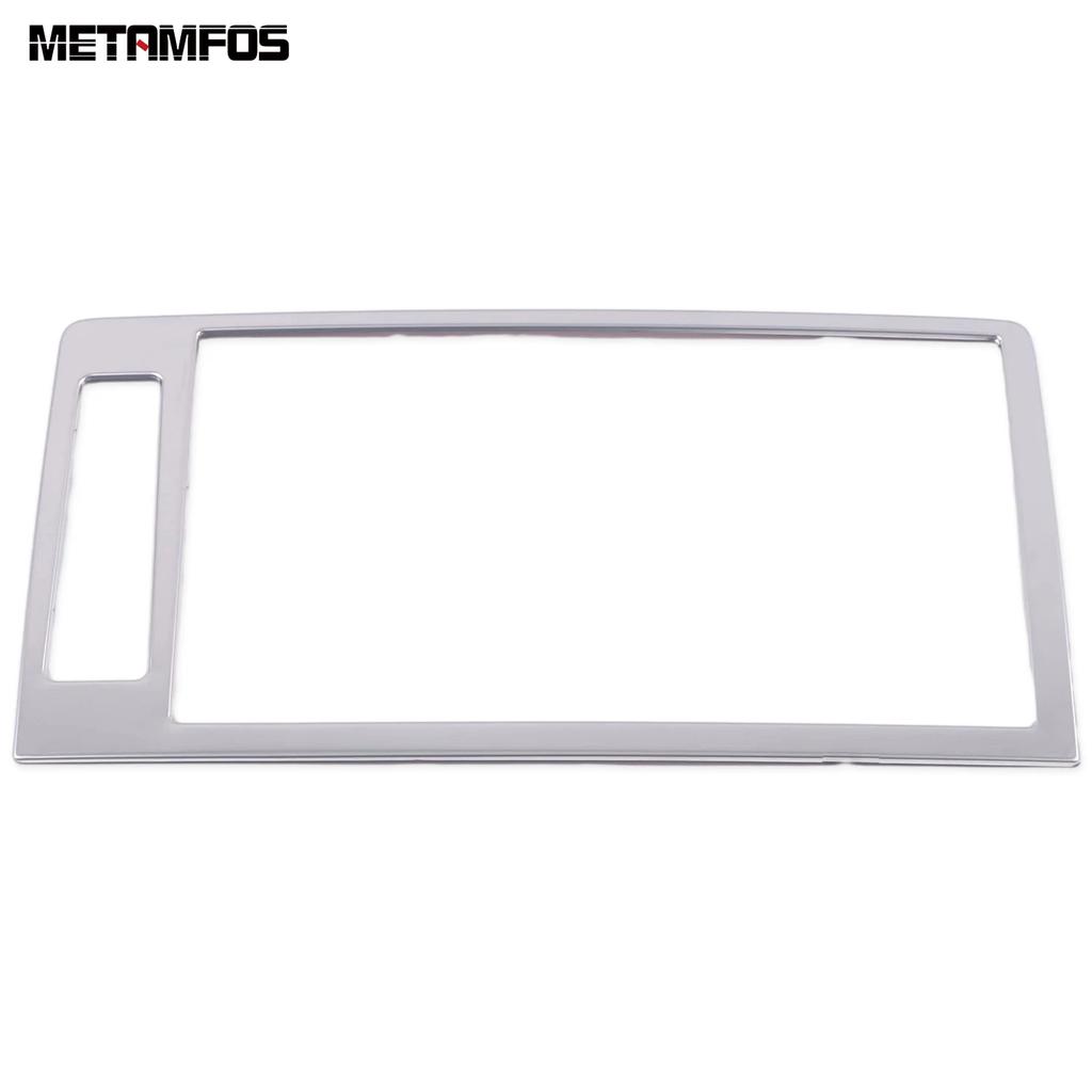 For Honda Civic 11th Gen    2024 2025 Stainless Steel Navigation Frame Cover Trim Sticker Accessories Car Styling