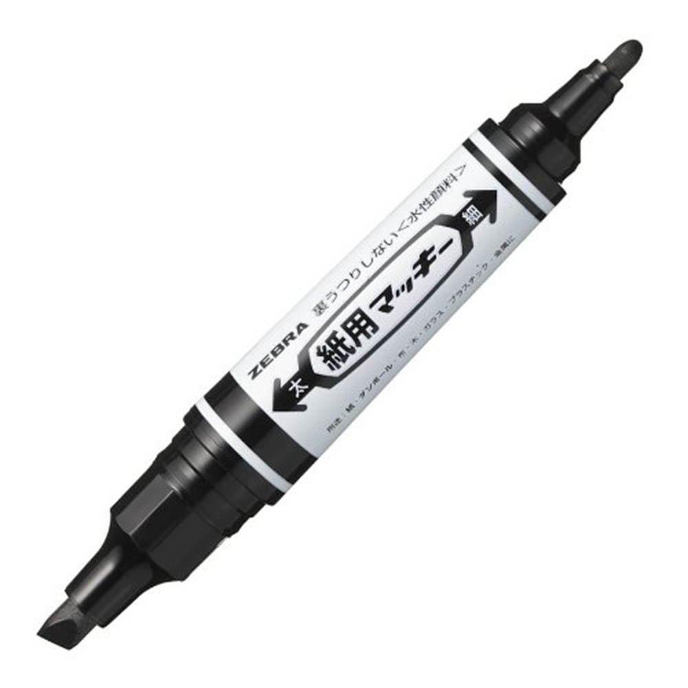 Zebra Makiki for Water-Based Pens, Black, Paper, 10-Piece Set, B-WYT5-BK