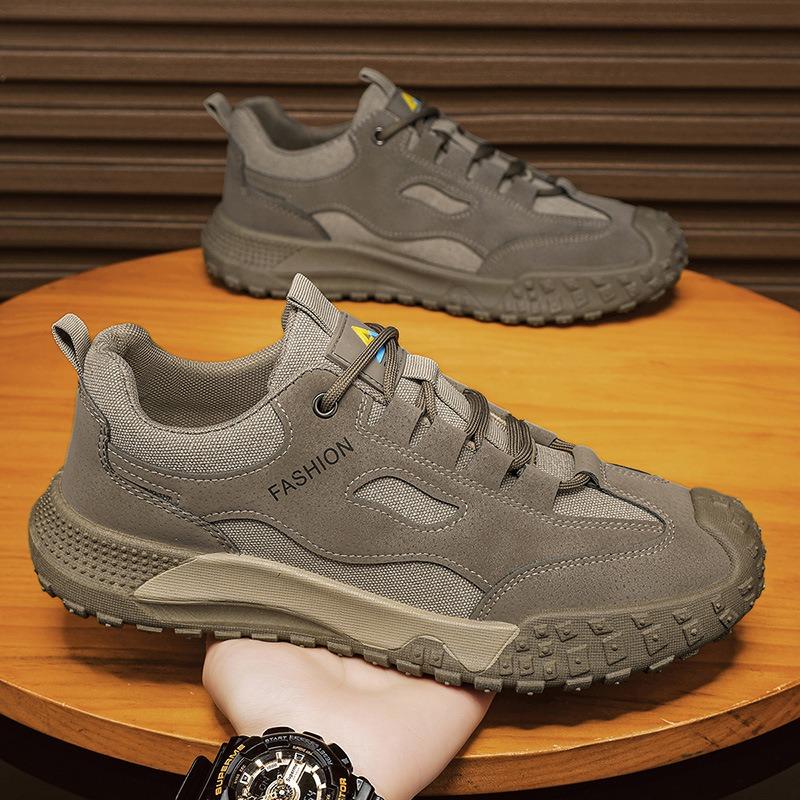 

Men s shoes Outdoor casual sports shoes Lightweight soft-soled wear-resistant mountaineering shoes Men s deodorant labor insurance work shoes 44