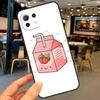Cute Strawberry Milk Box Case For Xiaomi 14T 11T 12T 13T Pro 13 14 15 Ultra POCO X7 Pro X3 X5 X6 F5 F6 M6 Pro Coque