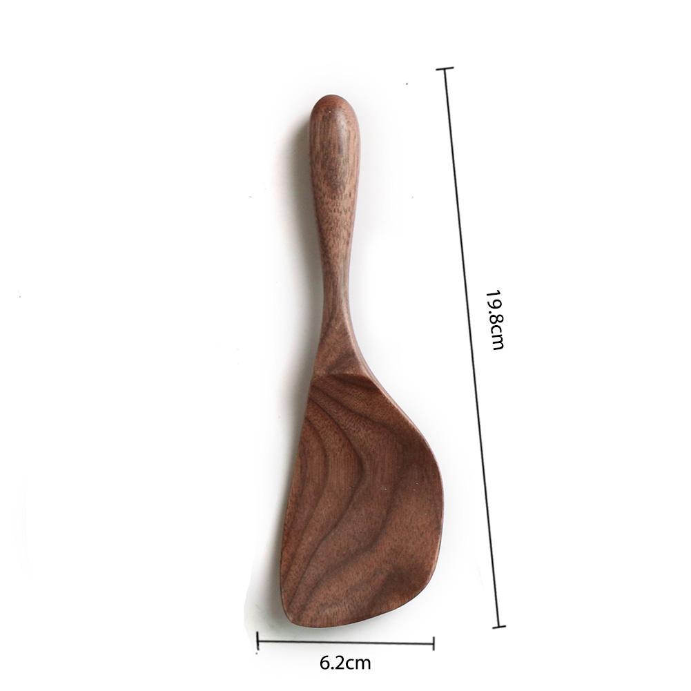 Black Walnut Wooden Spoon Tableware Honey Coffee Soup Spoon