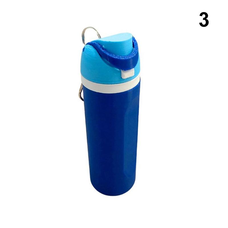 Creative Cute Bottle Key Chain Pendant 3D Printed Lip Balm Holder Bottle Key Chain Bag Decoration Craft Gift Keychain Car Gifts