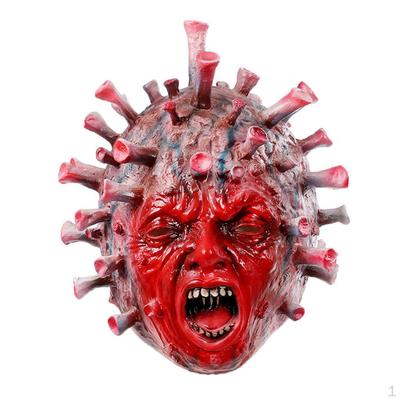 Scary Latex Fancy Dress Horror Creepy Cosplay Prop