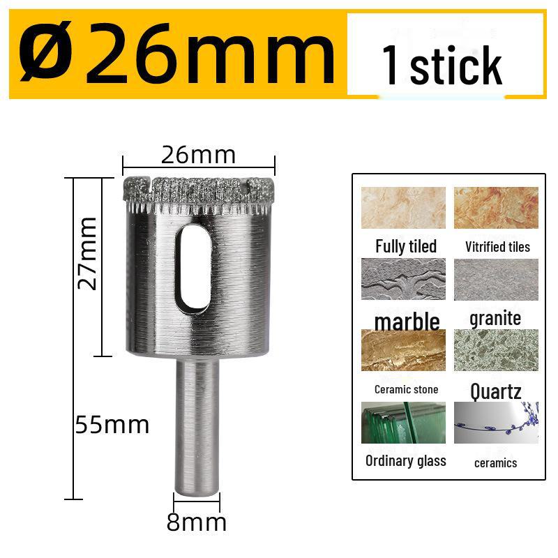 Diamond Hole Opener & Glass Drill Bit for Marble and Buddha Beads