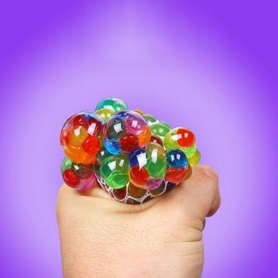 Fancy Squishy Mesh Ball Stress Relief Hand Fidget Toy Sensory Fun Toy Autism Toy