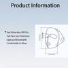 UPF 50+ Sun Protection Face Mask for Women Ice Silk Breathable UV Face Shield Mask Cover for Cycling Hiking Outdoor Sports