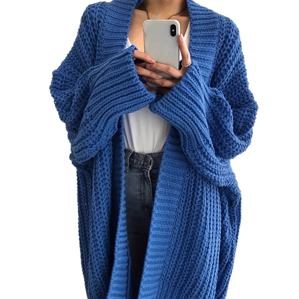 Women's Cardigan, Solid Color for Fall and Winter