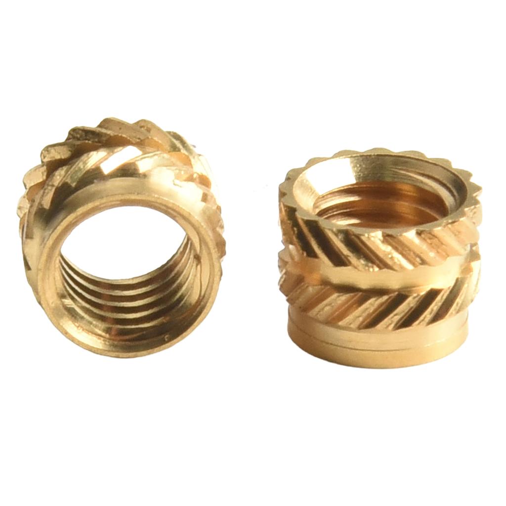 Heat or Injection Insertion of Brass Threaded Nuts 10Pcs for 3D Printing