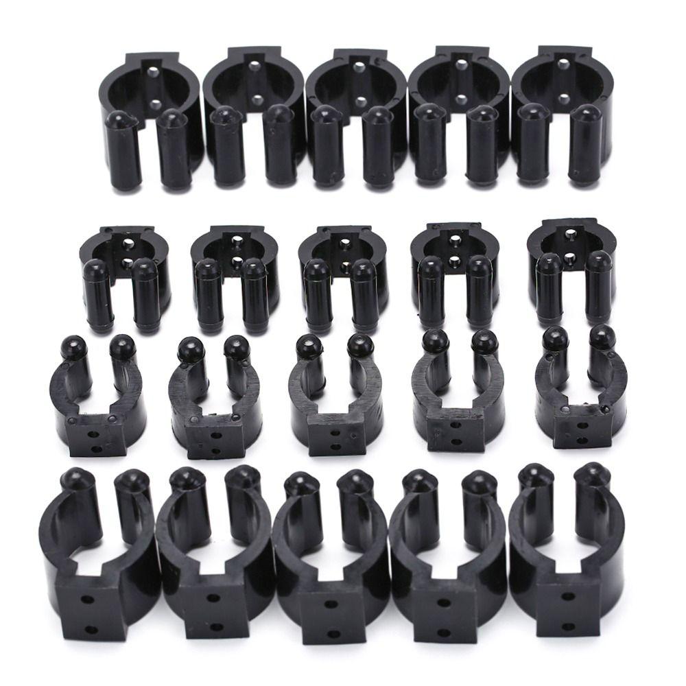 12Pcs Wall Hanging Billiard Cue Holder Rod Clip Stick Holder  Billiard Cue Fishing Rod
