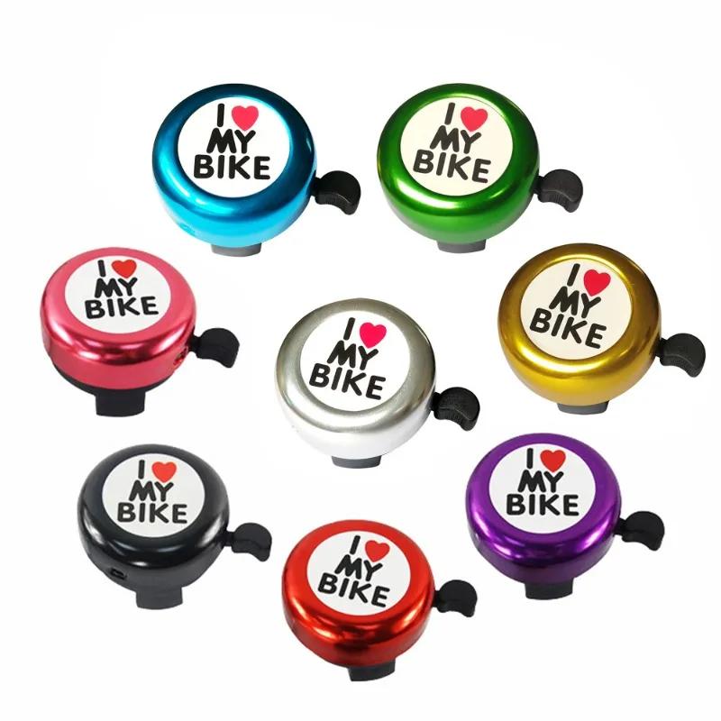 1pc For 2.2cm Handle Bicycle Super Ringing Bell Speaker Safe Driving Solid Screw Fixation Unisex Children Cycling Refit Part