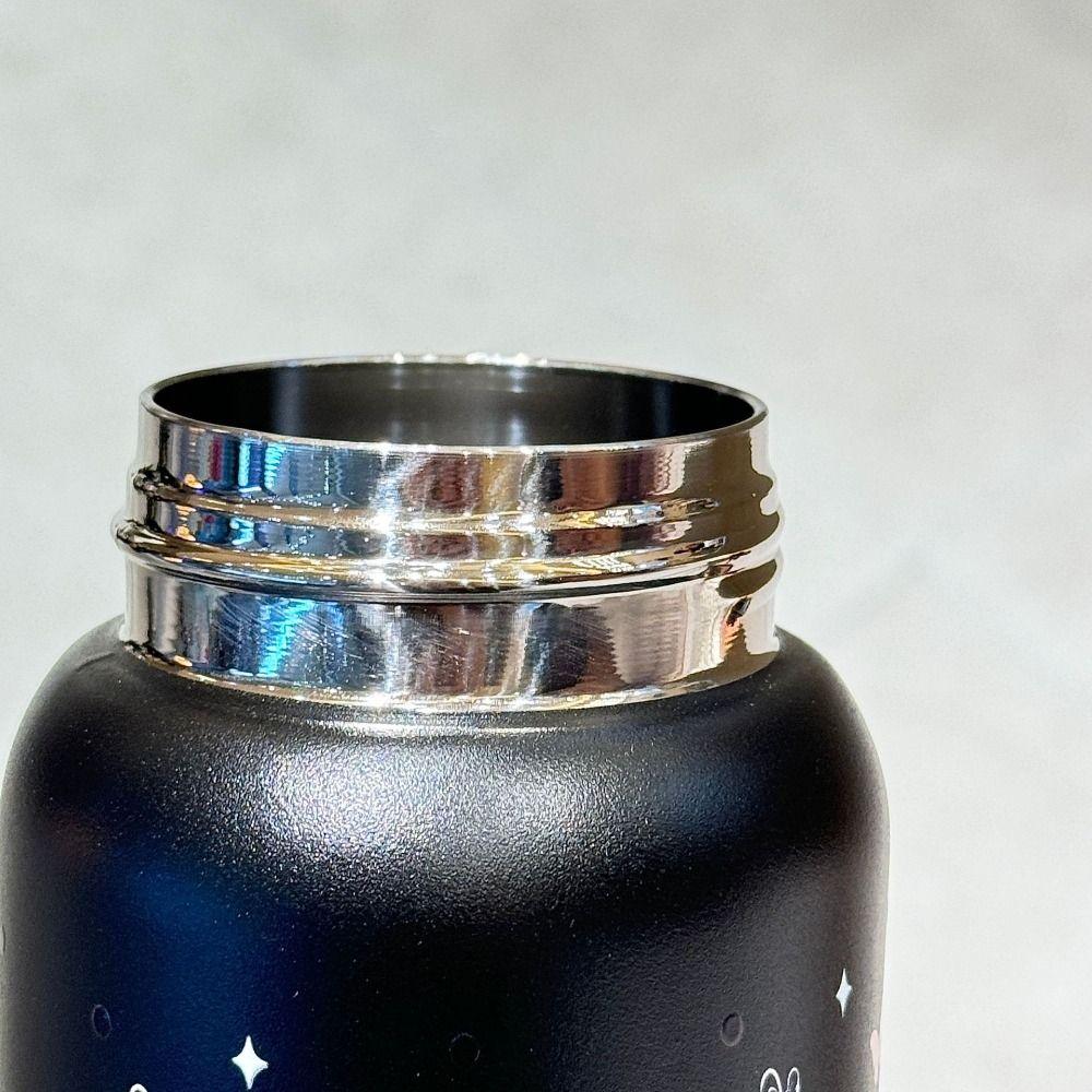 Cartoon Vacuum Cup 500ml Thermal Bottle Creative Insulated Cup  Birthday Gift