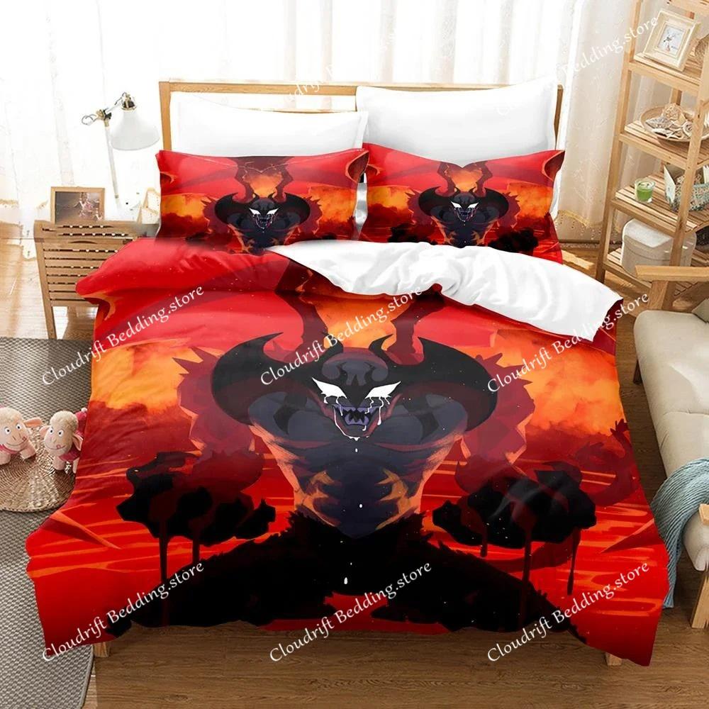 Devilman Crybaby Bedding Set Boys Girls Twin Queen Size Duvet Cover Pillowcase Bed Kids Adult Fashion Home Textileextile