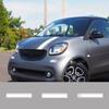 Car Front Head Engine Cover Hood Sticker For Mercedes Benz Smart Forease Fortwo Forfour Vinyl Film Decal Auto Tuning Accessories