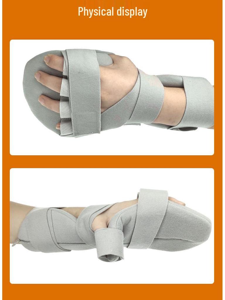 SpotRest Hand Splint & Finger Straightening Glove with Wrist Support & Finger Separator