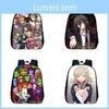 Danganronpa Anime Print Backpack Waterproof High Capacity Lightweight Portable Perfect For School And Travel