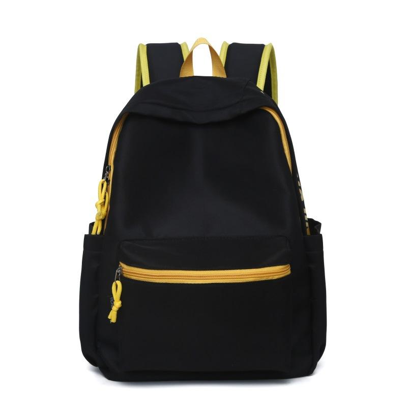 Schoolbag new fashionable small fresh backpack simple and lightweight to reduce the burden of primary and secondary school students schoolbag