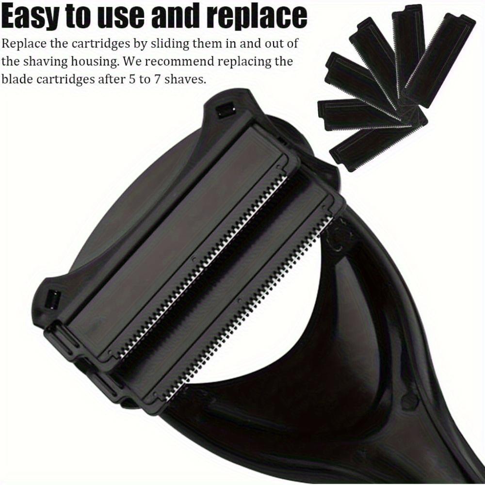 4/6pcs Back and Body Razor Replacement Refill, Replacement Blades for Back Razor, Replacement Blades Back Razor, Effective Back Shaving Practical