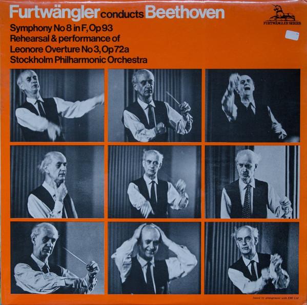 LP Record WILHELM FURTWNGLER CONDUCTS LUDWIG Symphony No 8 In F Op 93 Rehears WFS5 Unicorn Records 1972 UK Classical Used
