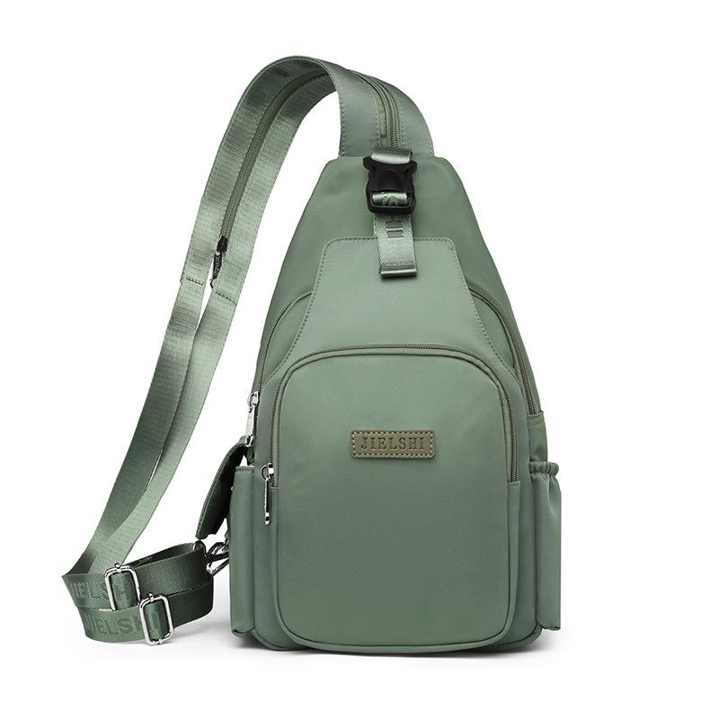 

Новый стиль женский рюкзак городской простой большой вместимости нагрудная сумка нейлоновый рюкзак дорожная сумка для отдыха 20*10*36CM