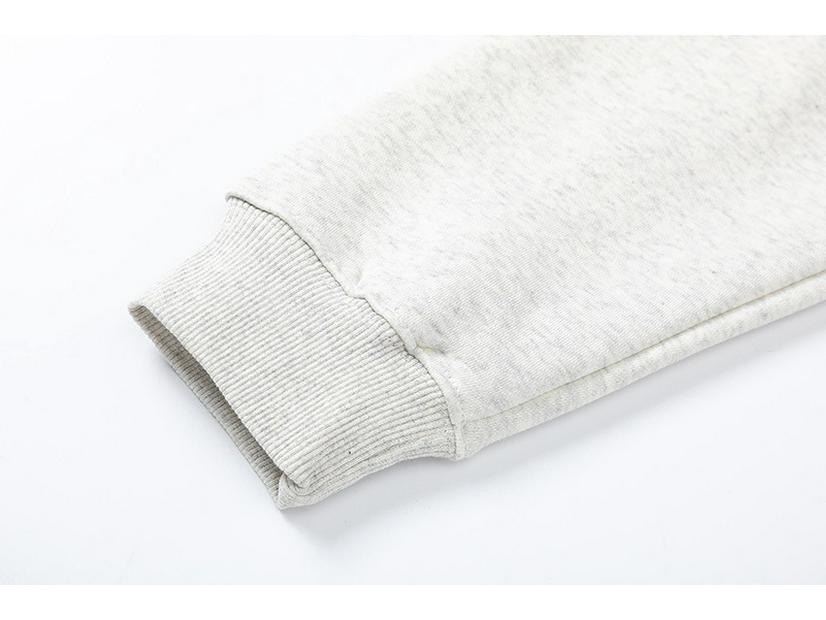 Unisex American Style 3D Reflective Logo Casual Sweatshirt