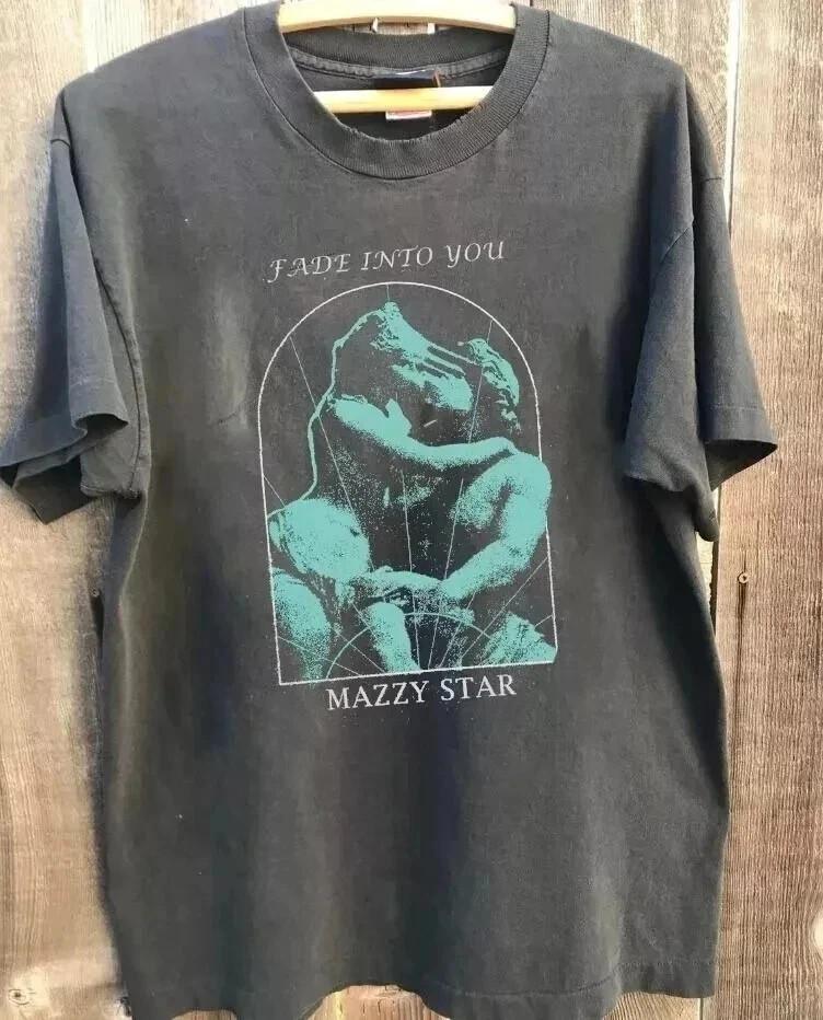 

Mazzy Star Fade Into You tour short sleeve Unisex Charcoal shirt Men Women M