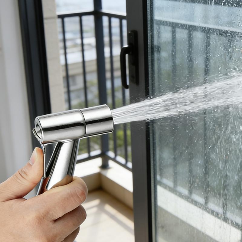 Toilet Flushing Spray Gun Faucet Household Toilet and Toilet Flushing Gun High Pressure Boosting Nozzle Household Accessories