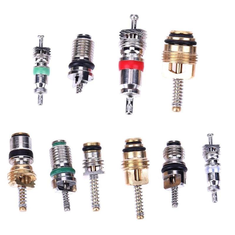 100 teile/schachtel Auto Auto AC A/C Ventileinsatz für R134A Klimaanlage Ventile Sortiment Kit