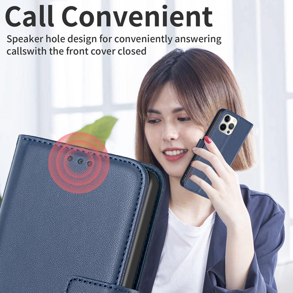 BINFEN COLOR BF17 For Honor X7b 4G/90 Smart Phone Case PU Leather Phone Wallet Cover