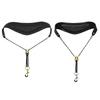 Tracolla per Sassofono Sax Cintura a Tracolla in Pelle Nera per Sassofono Contralto/Tenore/Soprano Accessori per Strumenti a Fiato