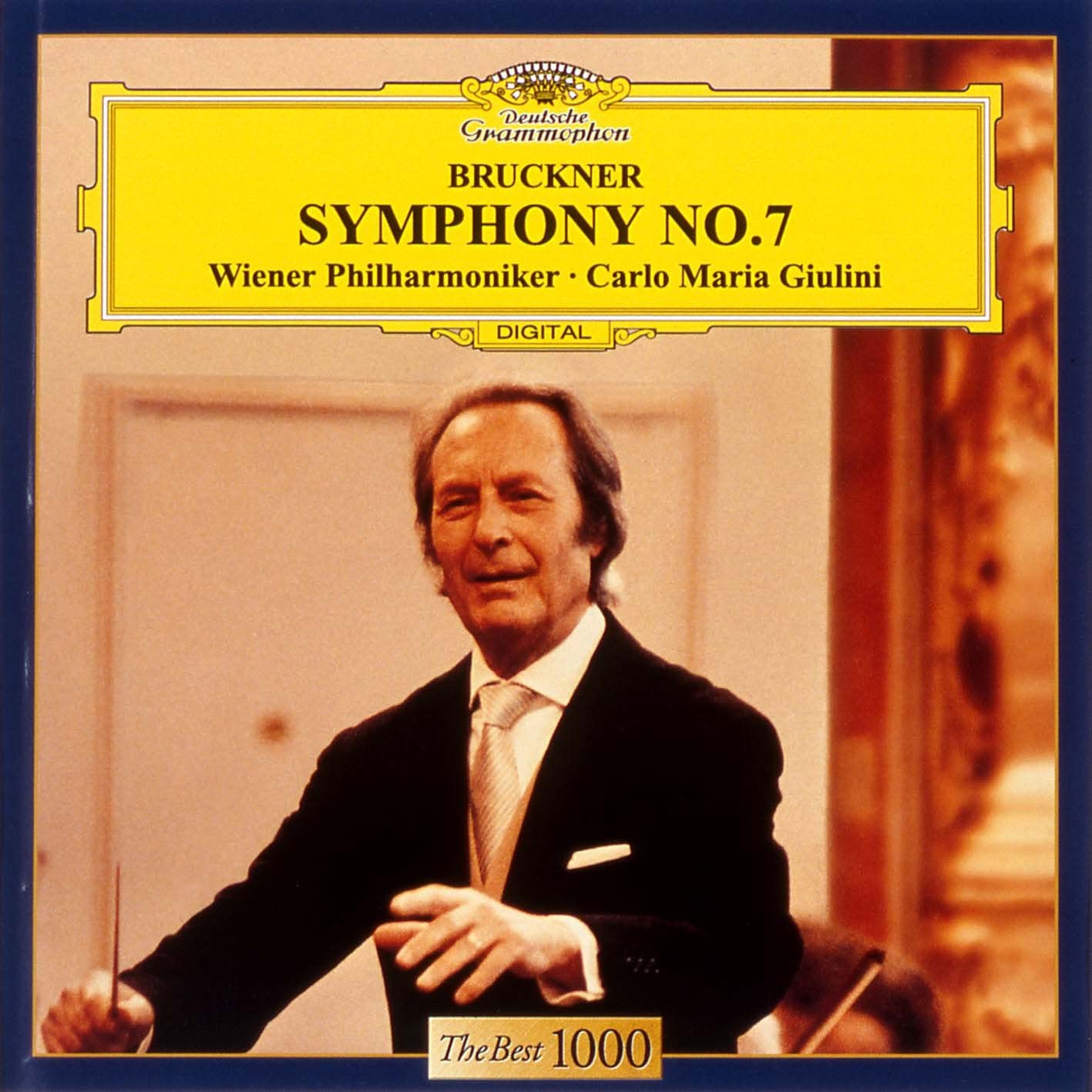 

CD GIULINI - Bruckner: Symphony No. 7 UCCG5073 Japan ObiClassical Used
