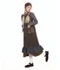 Youth Bath Sleeveless Pocket Frill Dress_Khaki