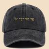 Pc Fashion Animal Print Baseball Cap with Cute Four Bees Pattern Print Design Urban Casual Headwear Soft Polyester Music H