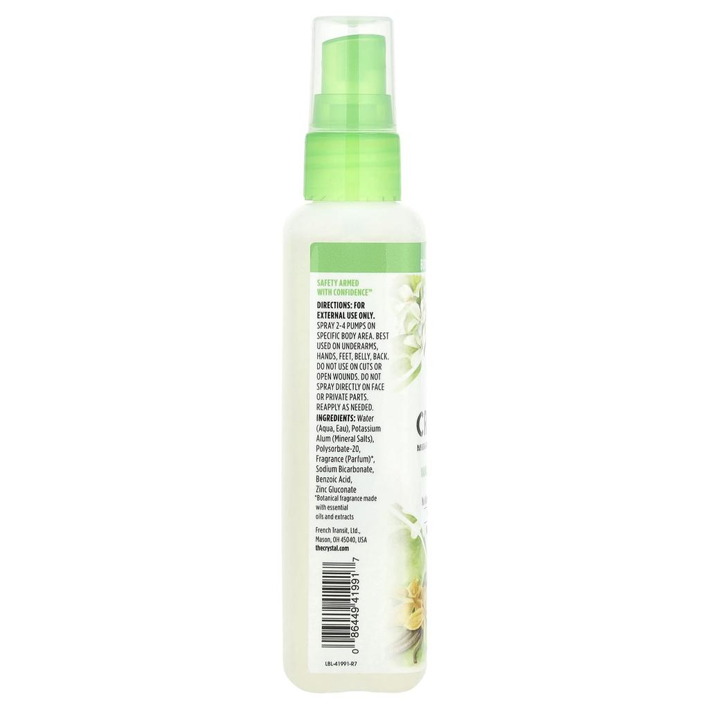 Mineral Deodorant Spray, Vanilla Jasmine, 118 Ml (4 Fl Oz)