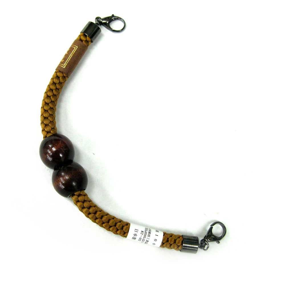 

Haori cord for made in pure wooden golden brown Mustard color [Mermaid Ookini] [Ookini] men, magnet, Japan, men s silk, beads, [008]