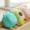 85x80x55mm Silicone Exfoliating Brushes & Body Scrubber with Soap Dispenser for Shower, Enhancer Blood Circulation&Deep Cleansing Bath Loofah for Babi