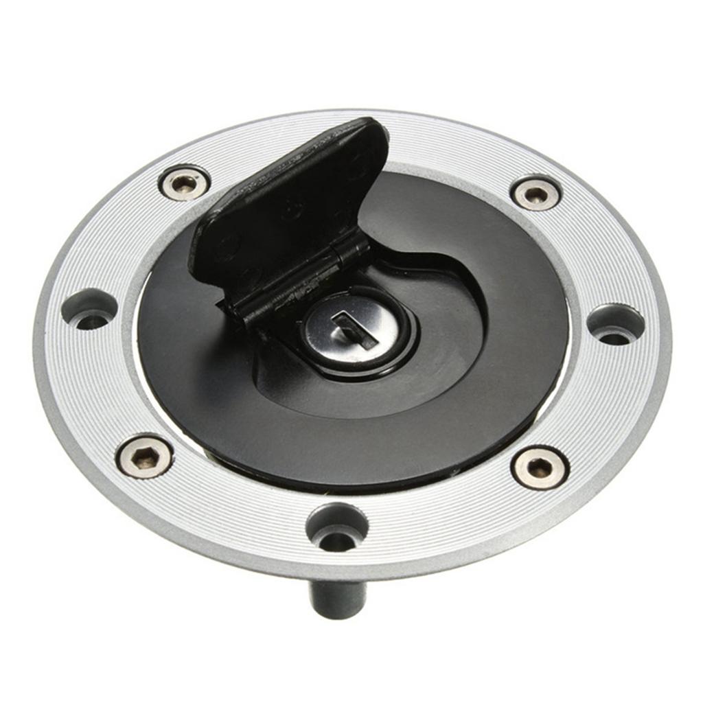 Anti Theft Fuel Tanks Cover & Ignition Switch Lock Motorcycle Gas Caps  & Ignition Lock Set for SV650 SV1000 GSF1250