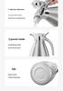 Ewee Germany Large Capacity Stainless Steel Thermos Flask - Insulated Hot Water Bottle for Home Use