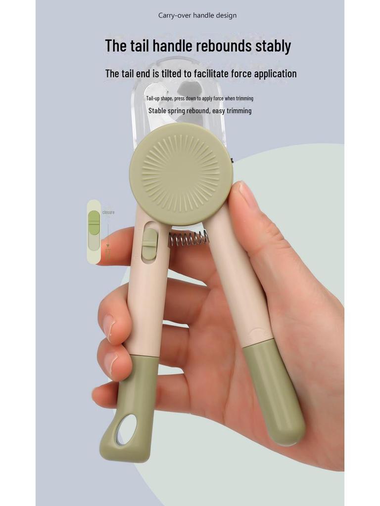 Pet LED Nail Clippers for Cats & Dogs - Blood Line Safety, Grooming Tool