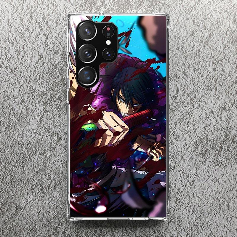 Kaisen J-Jujutsu Fushiguro Toji Print Soft Case for Samsung Galaxy S25 Edge S24 S23 S22 Ultra S21 Plus S20 FE Phone Shell S10 +