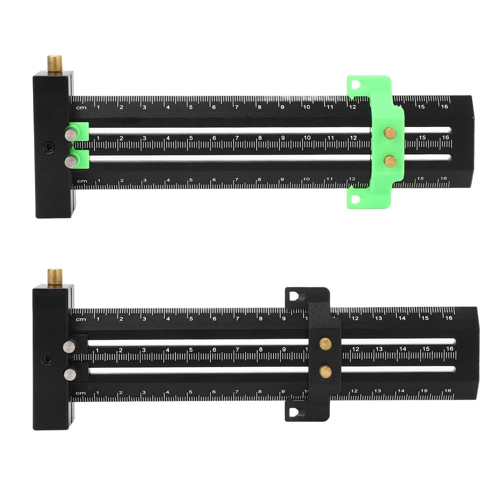 T-Winkel Metall Aluminiumlegierung Doppelnadel Holzbearbeitung Linienzeichnung Parallel Vertikal Anreißen