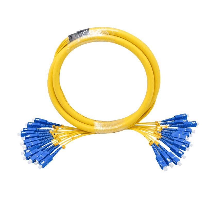 SNIT 12-Core Breakout Single-Mode Fiber Patch Cord
