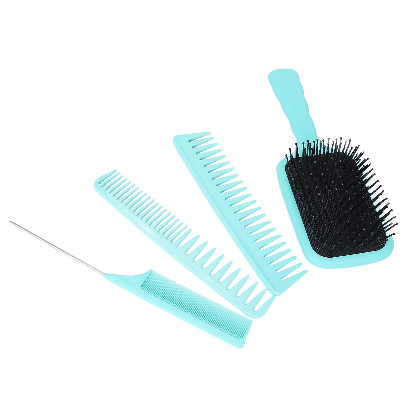 

Hair Brush Comfortable Compact Portable Complete Combing Set for Travel Family Use