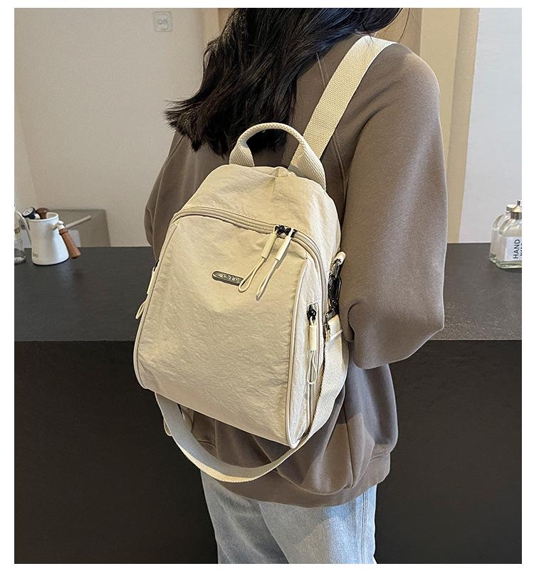 2024 Stylish & Versatile Large-Capacity Backpack: Fashionable Travel, School, Crossbody & Lightweight Bag for Women