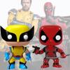 Pvc Deadpool Wolverine Figure Model Toy Doll Collectibles Fans Souvenir