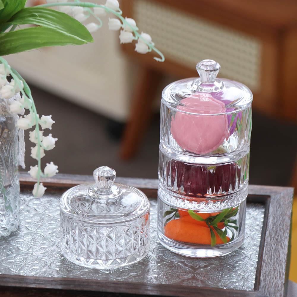 75ml Glass Dessert Bowl Transparent Yogurt Bowl Conditioning Jar Ice Cream Bowl  Gelato